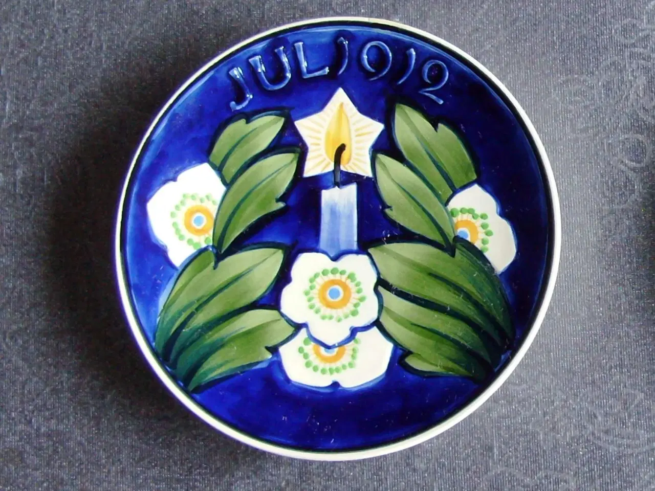 Billede 1 - Aluminia juleplatte 1912