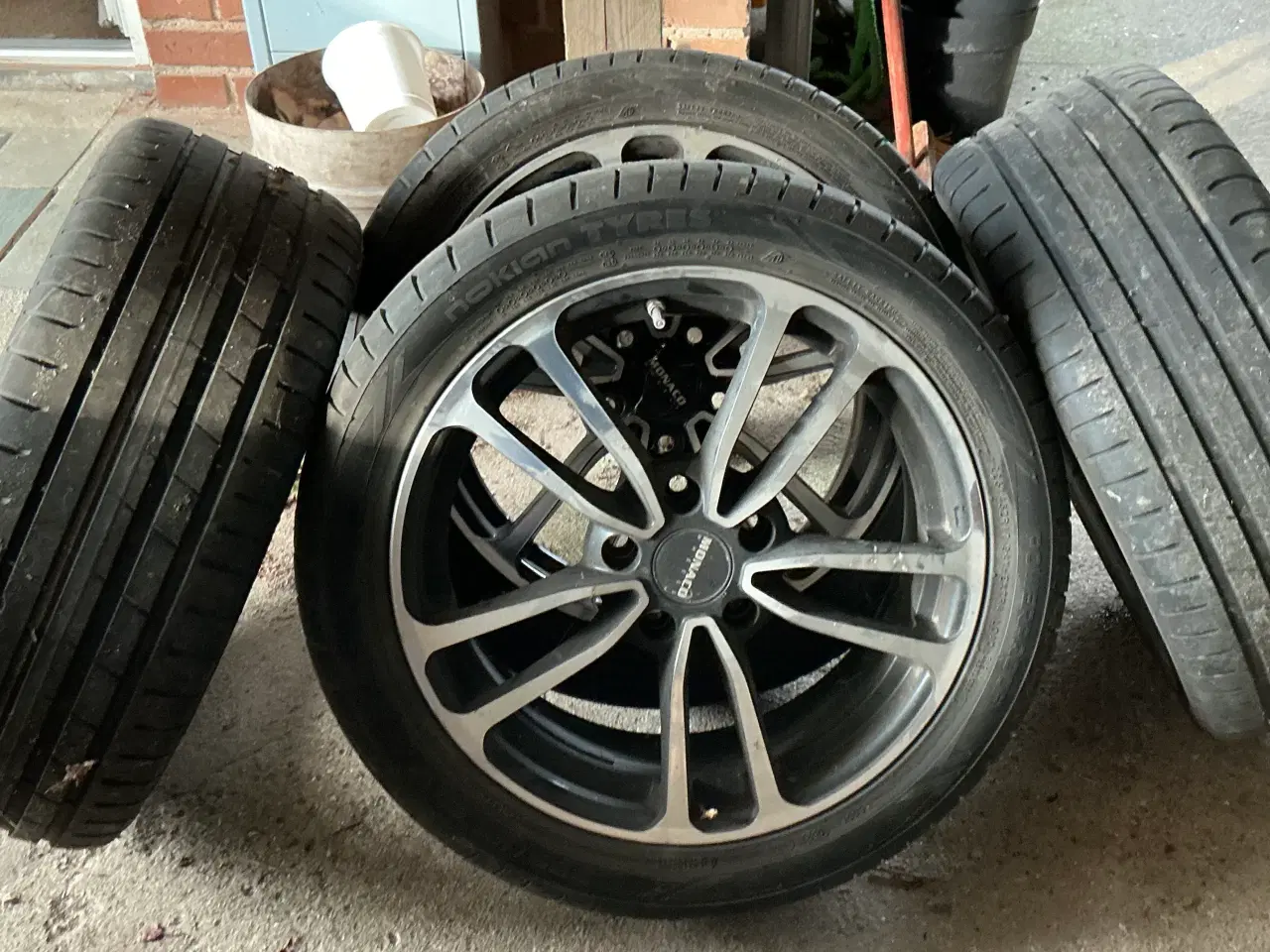 Billede 3 - 17” Alufælge med sommerdæk