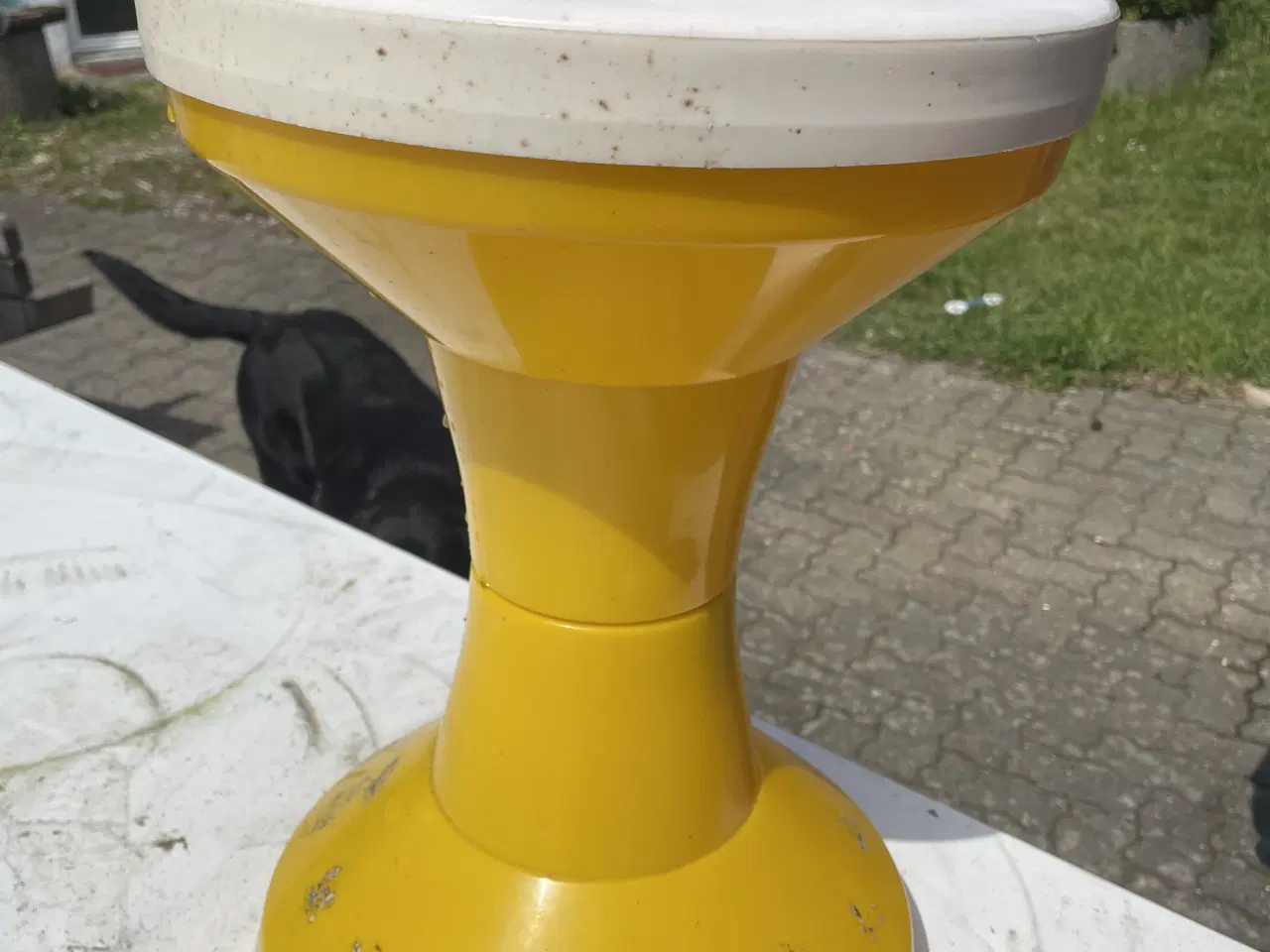 Billede 3 - Retro sofa i flot velour og retro skammel