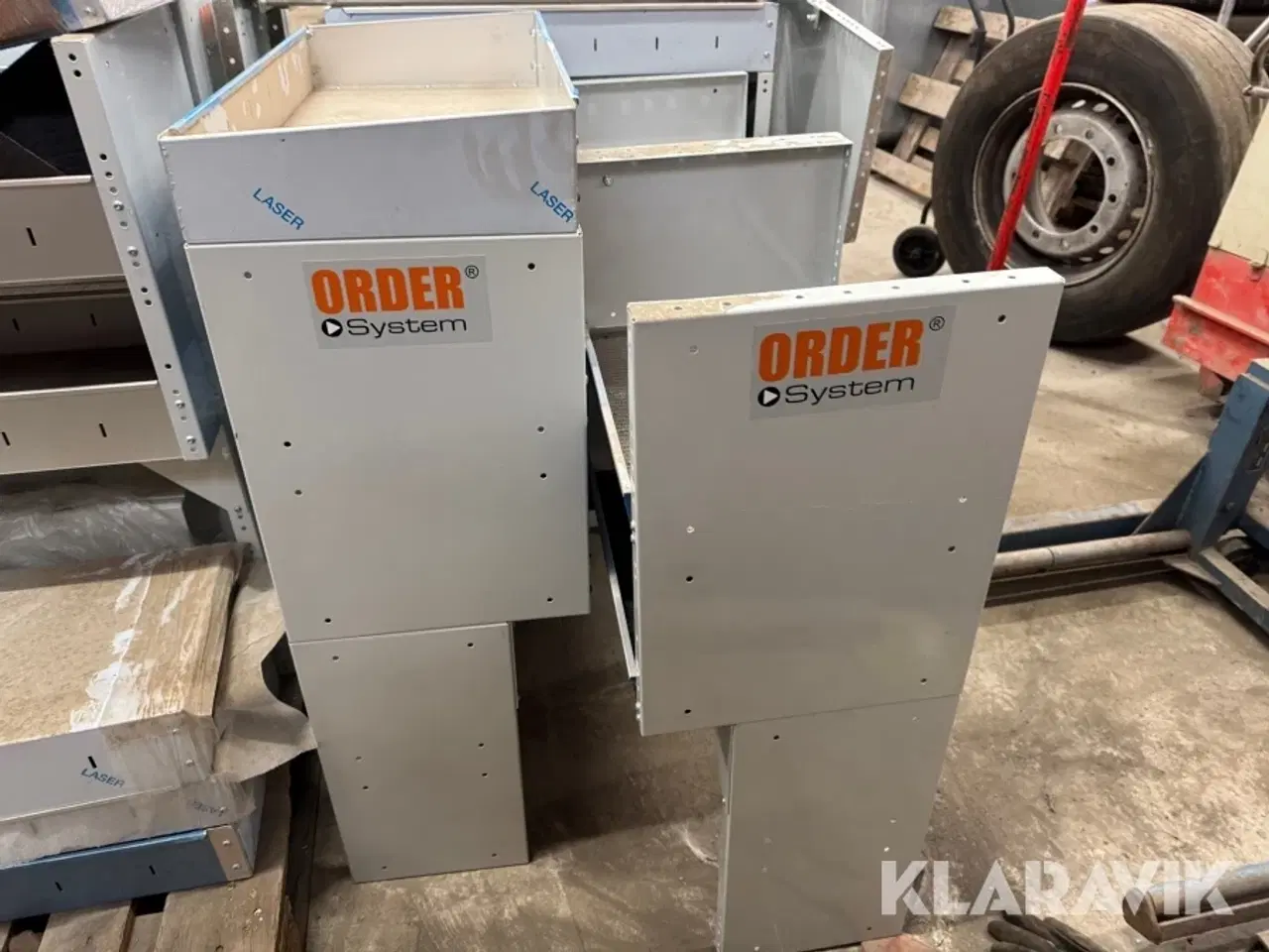 Billede 10 - Hyldesystemer til varebil Order System 8 paller