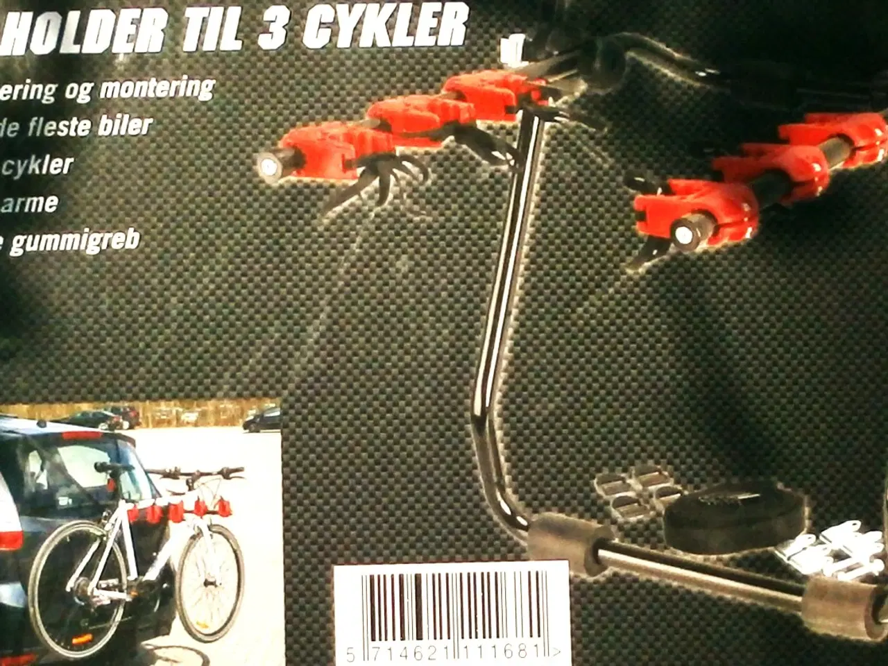Billede 5 - NY Cykelholder til bagklap - Perfekt Gave !