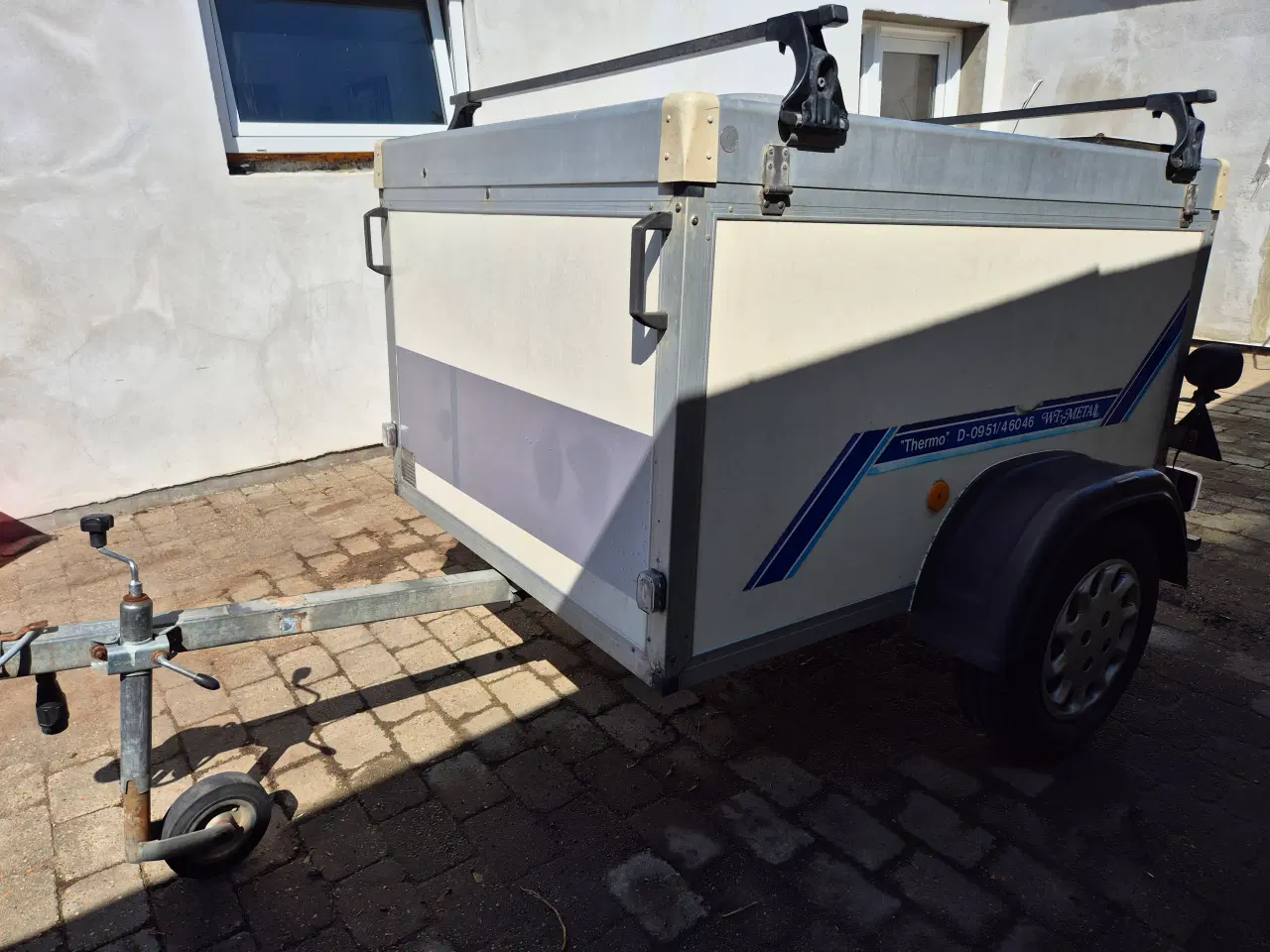 Billede 3 - Wt metal 3 rums hundetrailer-nysynet