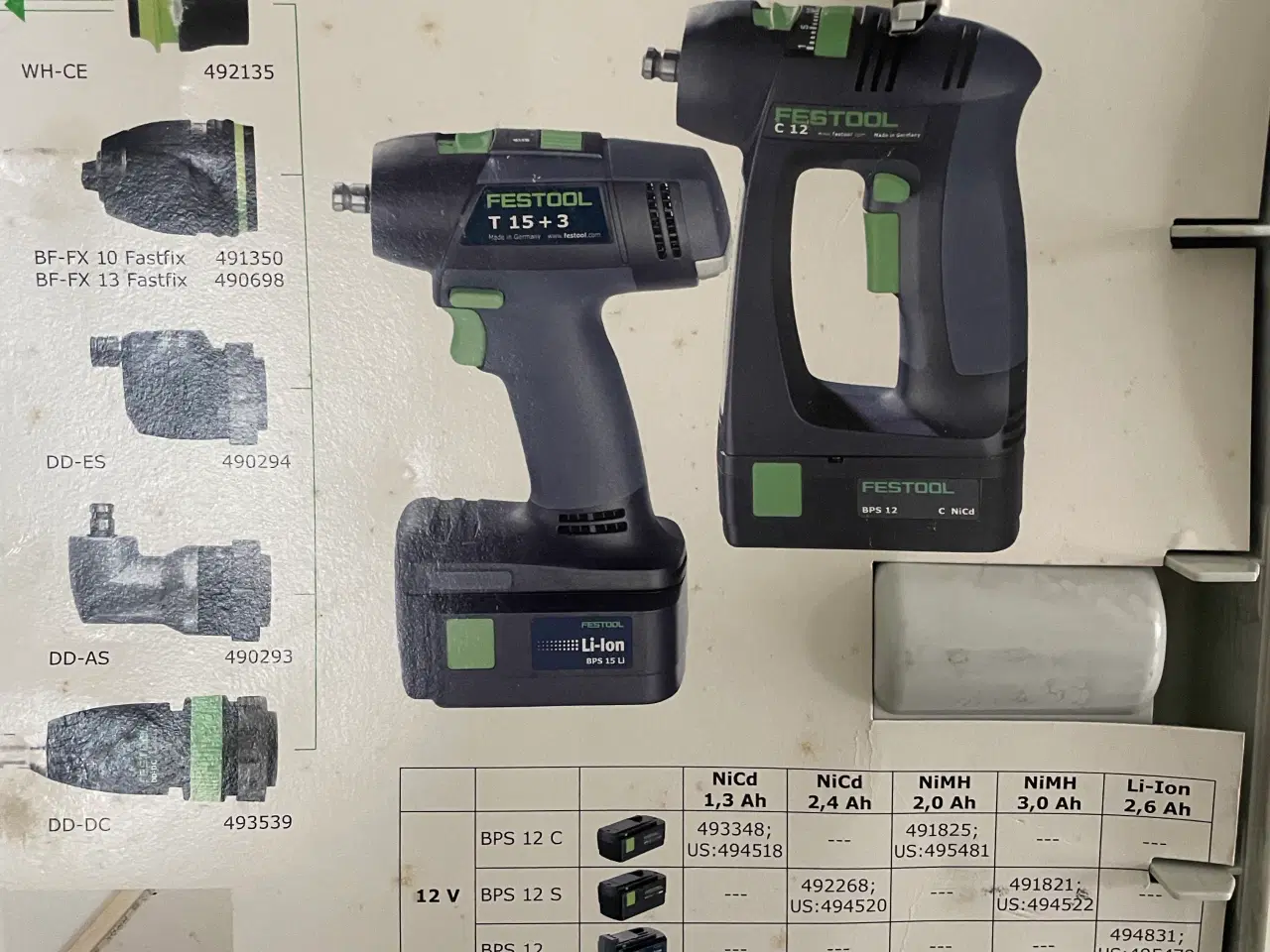 Billede 2 - Festool skruemaskine T 15+3. L_i 2,6 sev