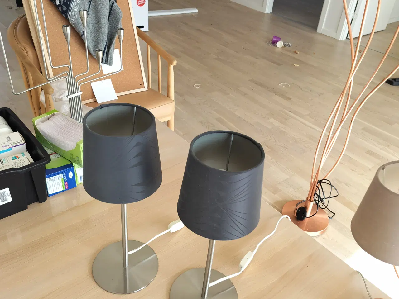 Billede 1 - bordlamper 2 stk