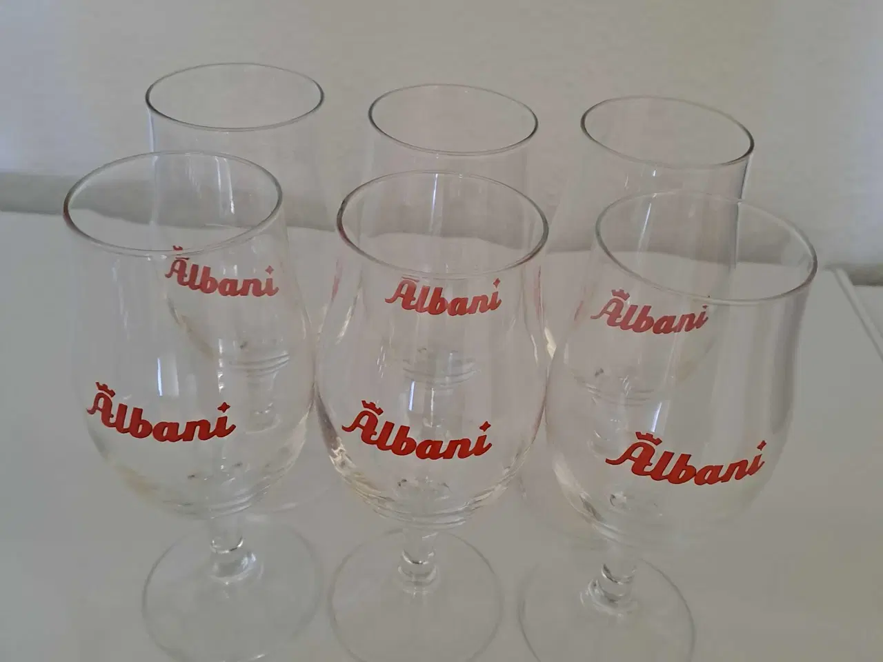 Billede 1 - ALBANI GLAS I KASSER.