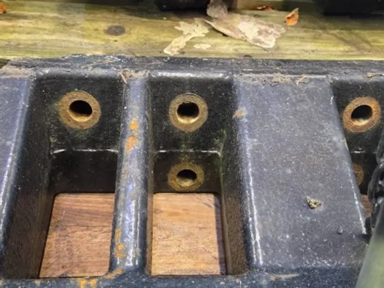 Billede 6 - Case Maxxum 145 Frontvægt Holder 82031499  (5 Stk)