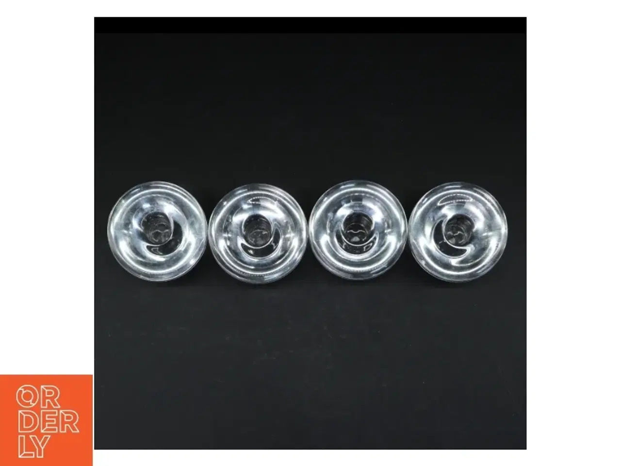 Billede 2 - Gennemsigtige glasstager (str. Ø. 9 cm)