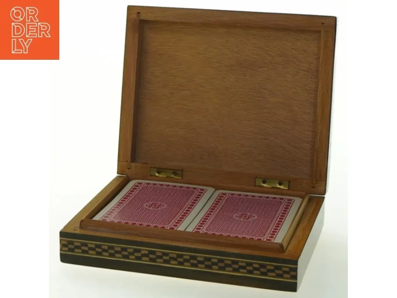 Billede 3 - Kasse til spillekort(str. 14x12 cm) (str. 14x12 cm)