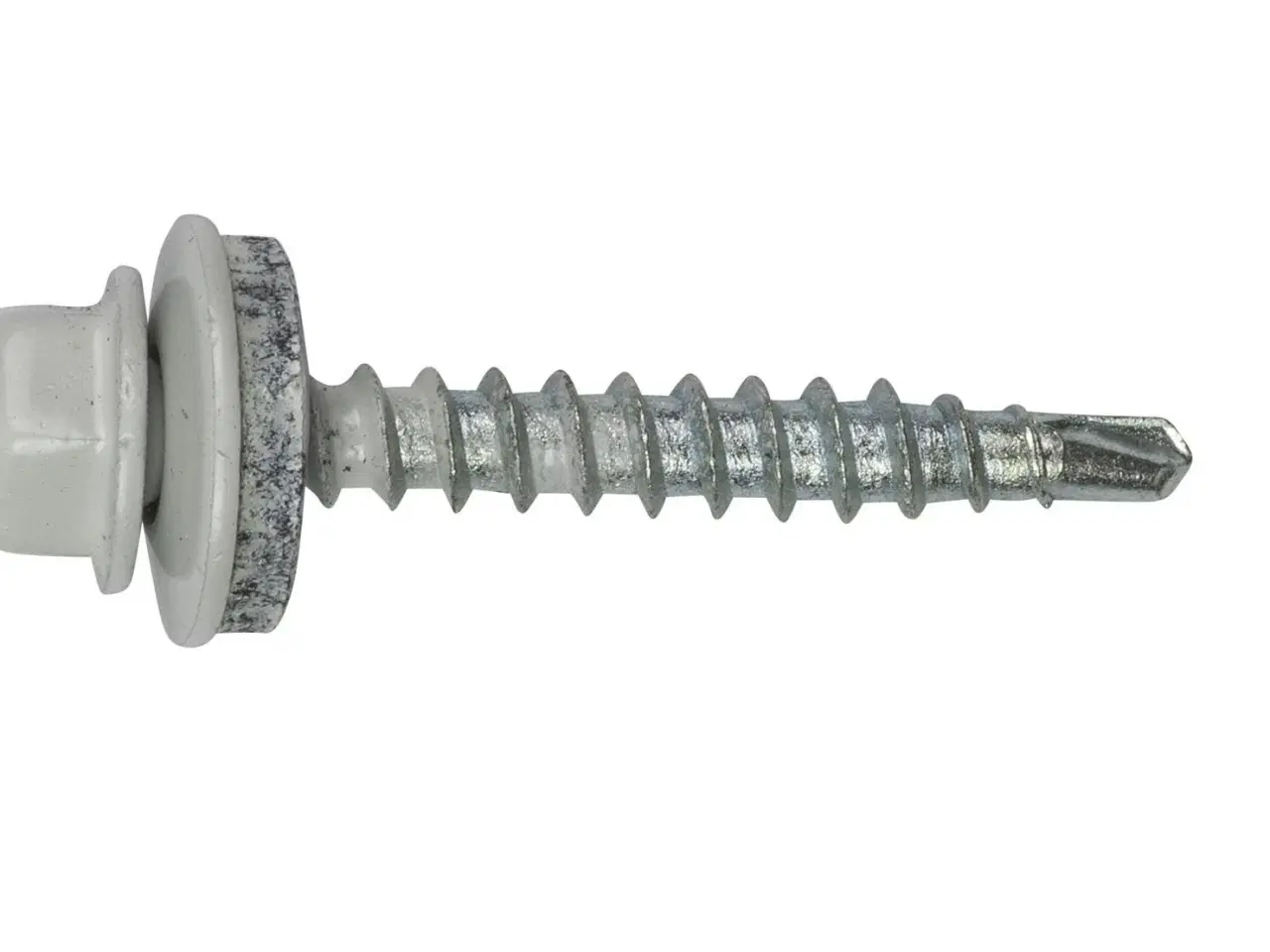 Billede 1 - Farmerskrue Lysgrå FARM+ HEX 4,8 x 20 mm - 200 Stk