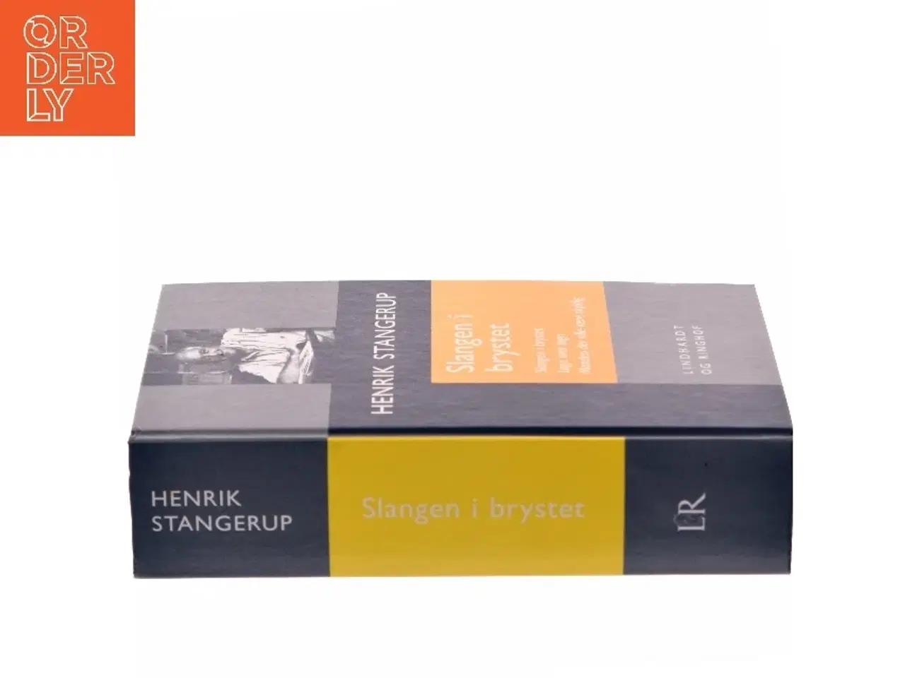 Billede 2 - Slangen i brystet : Slangen i brystet, Løgn over løgn, Manden der ville være skyldig (Samlet udgave) af Henrik Stangerup (Bog)