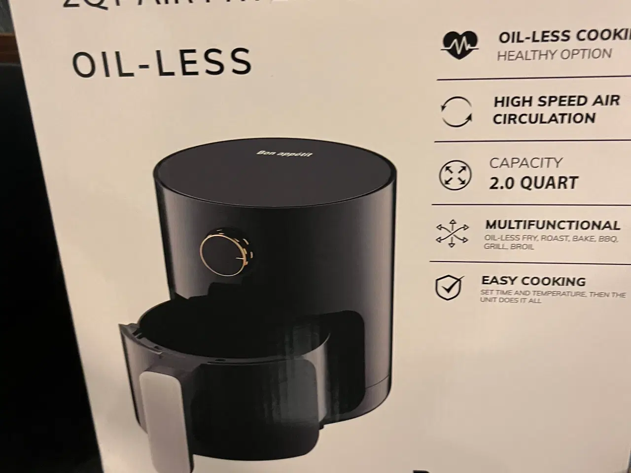 Billede 1 - Air fryer 3 ltr, helt ny 