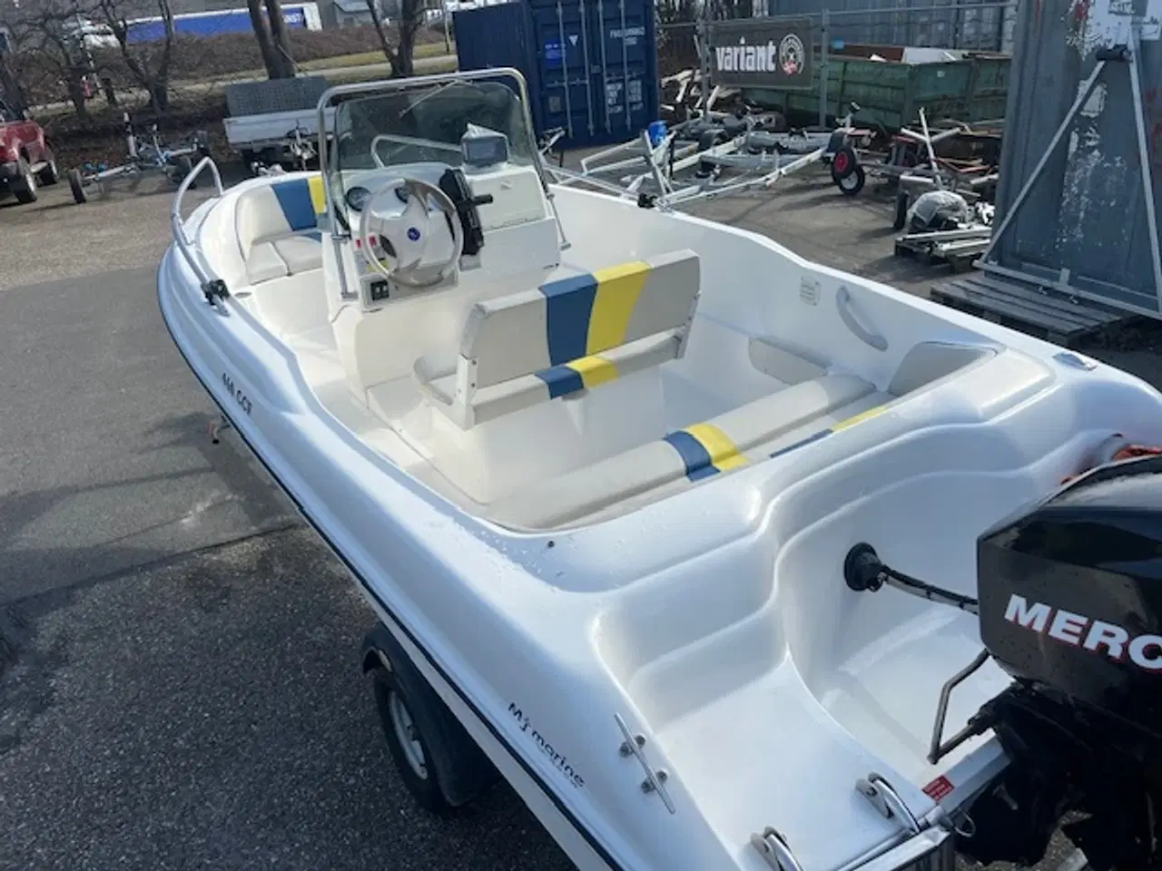 Billede 1 - Olympic 460 CCF m/40hk Mercury og bådtrailer