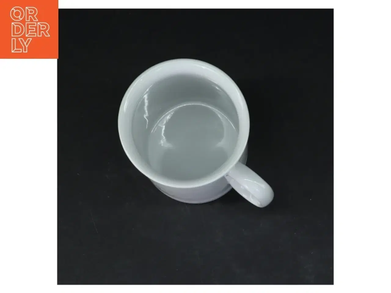 Billede 3 - Hvid porcelænskop (str. Ø. 7,5 cm. længde, 10 cm)