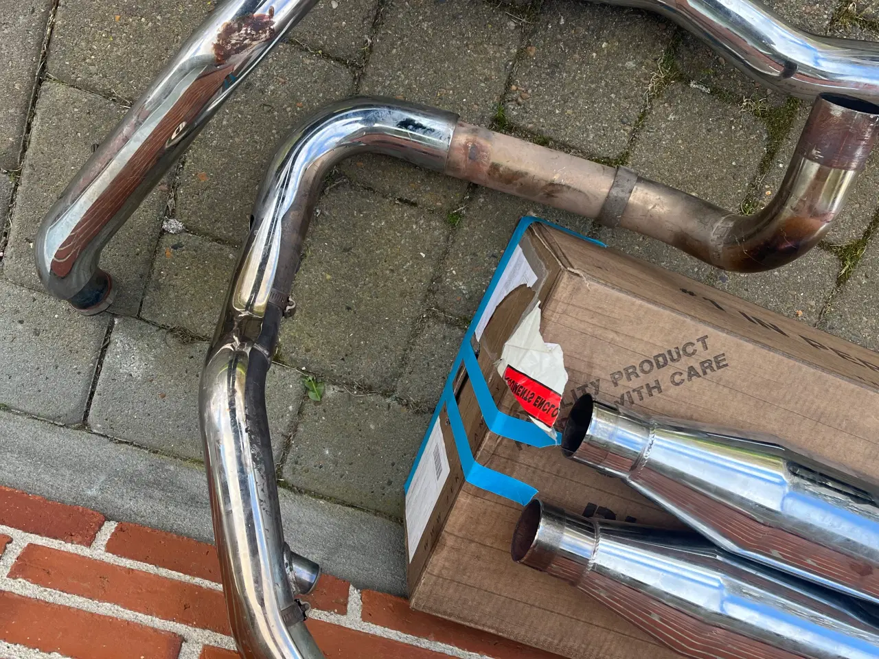 Billede 4 - Harley Davidson 2” udstødning 