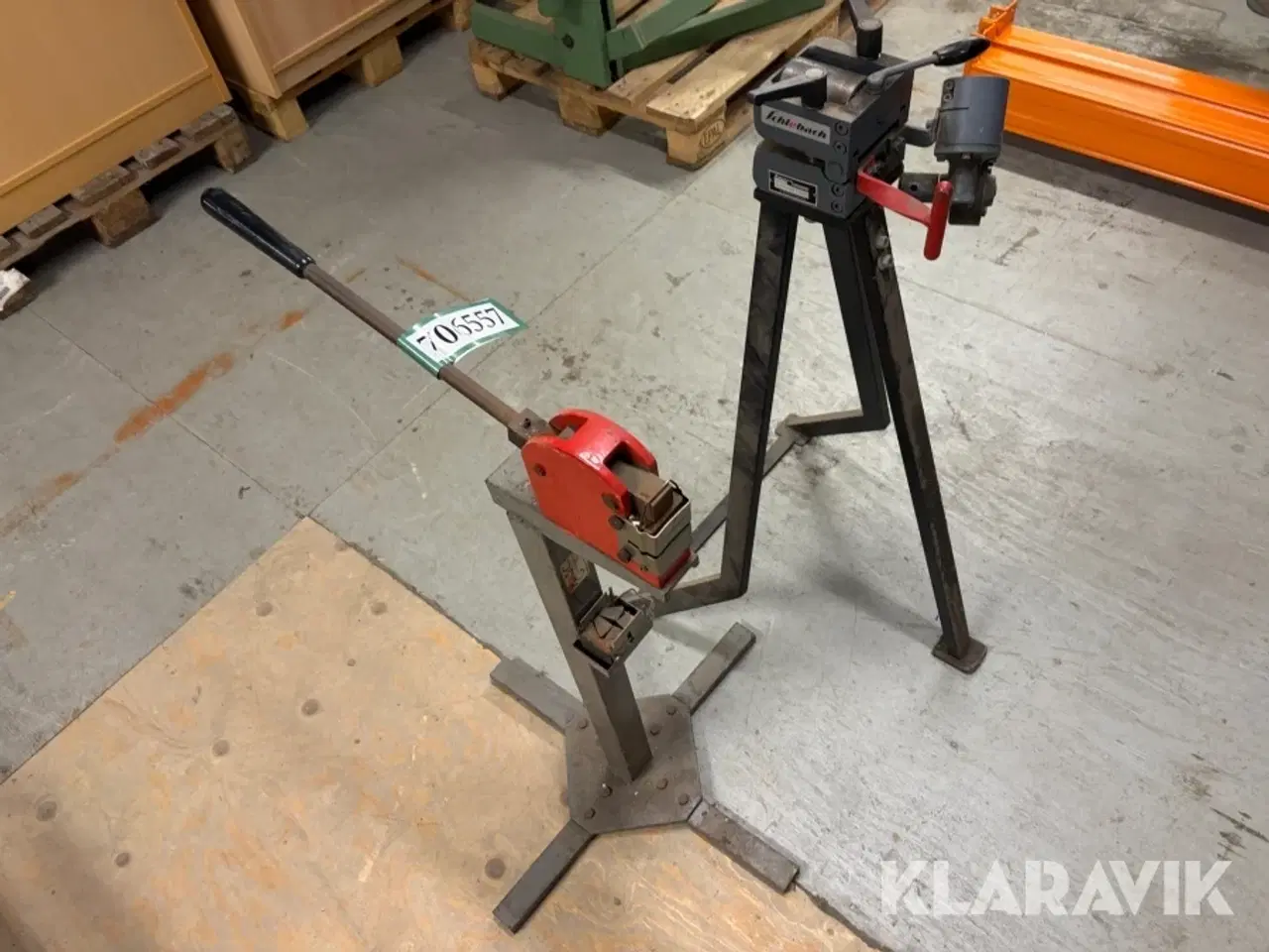 Billede 2 - Bukkemaskine og false M.A.S.C & Schlebach - 2 styk