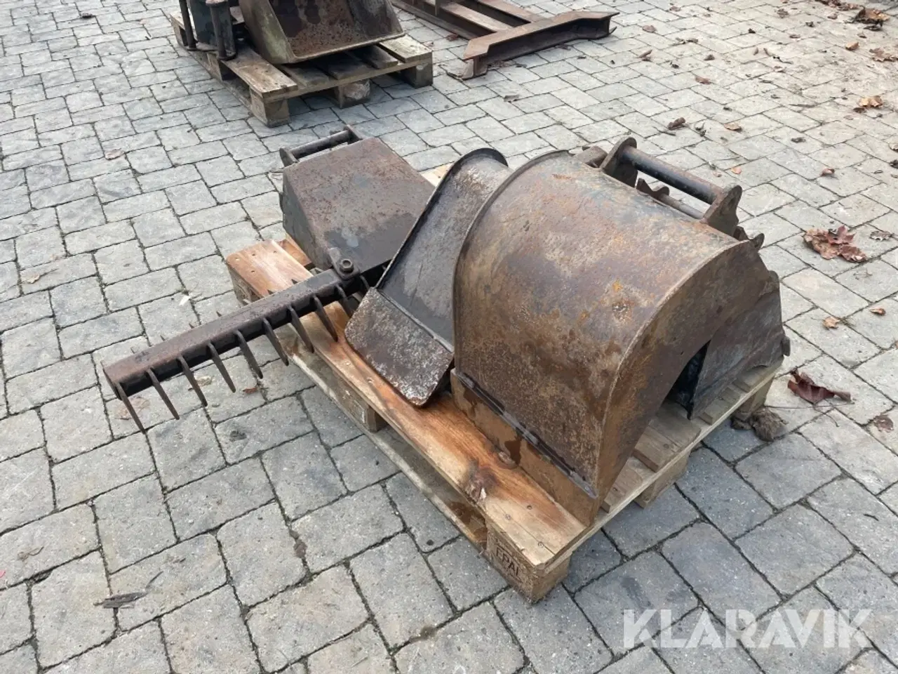 Billede 4 - Skovle - Stenrive 4 styk