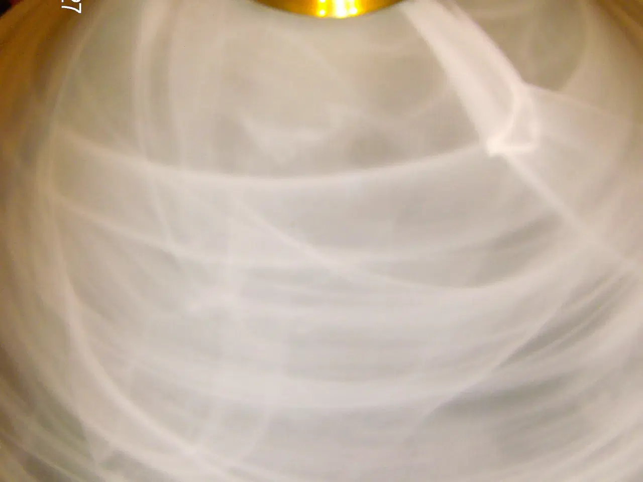 Billede 2 - Lampe med mattere glas