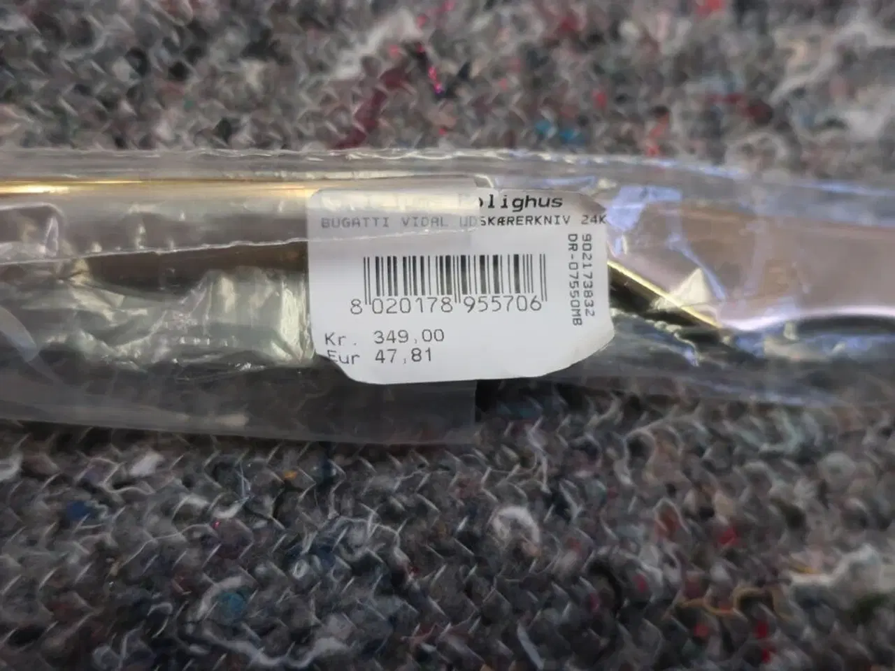 Billede 2 - 5 stk. bestik BUGATTI VIDAL GOLD