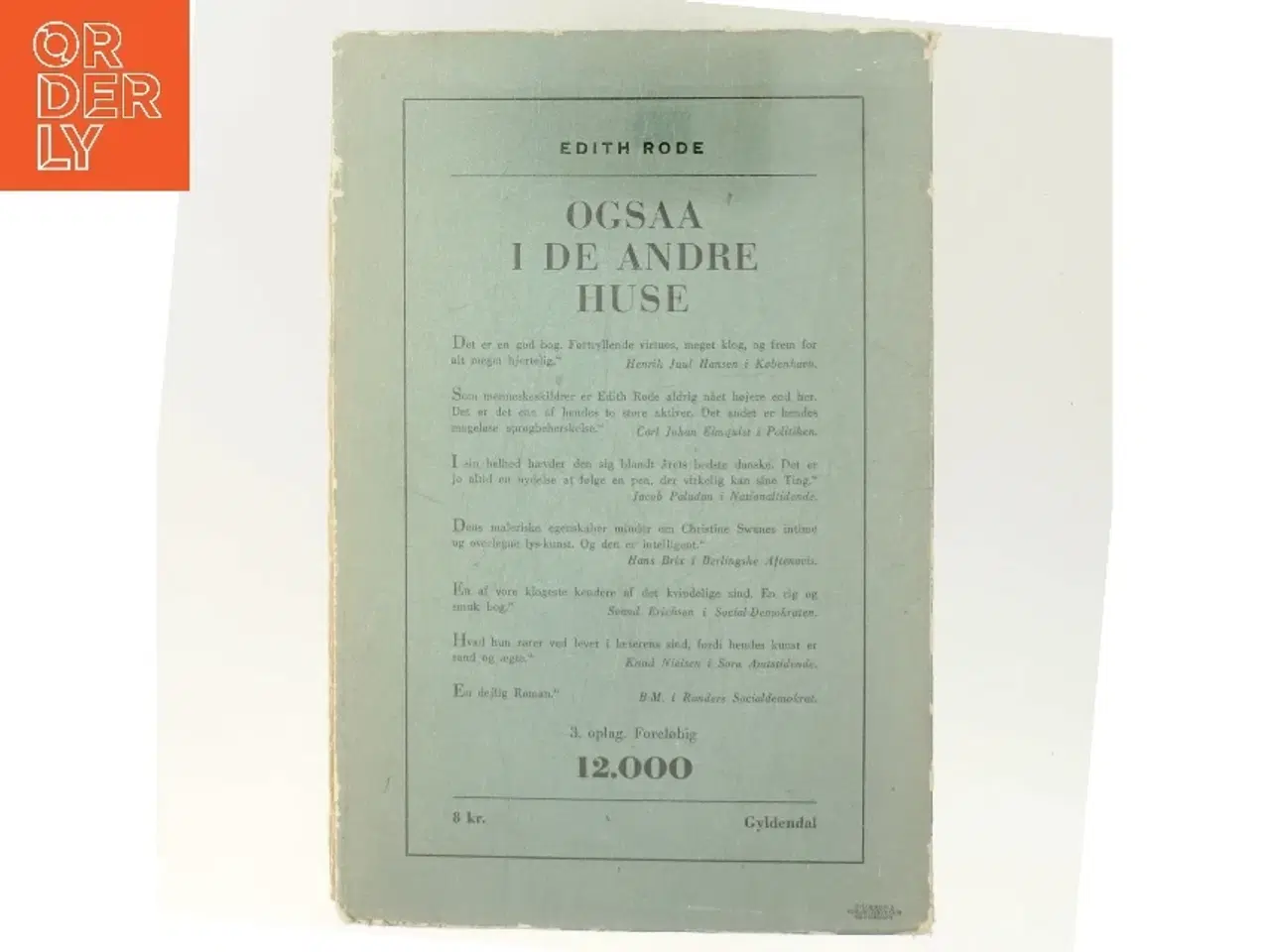 Billede 3 - I Tidens Klo af Edith Rode (Bog)