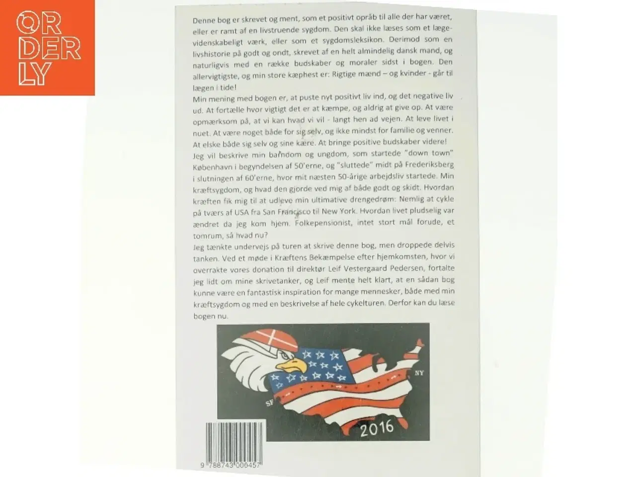 Billede 3 - Fra kræftsyg til ekstremidræt : en rejsebeskrivelse gennem livet, og en cykeltur på tværs af USA til fordel for Kræftens Bek&