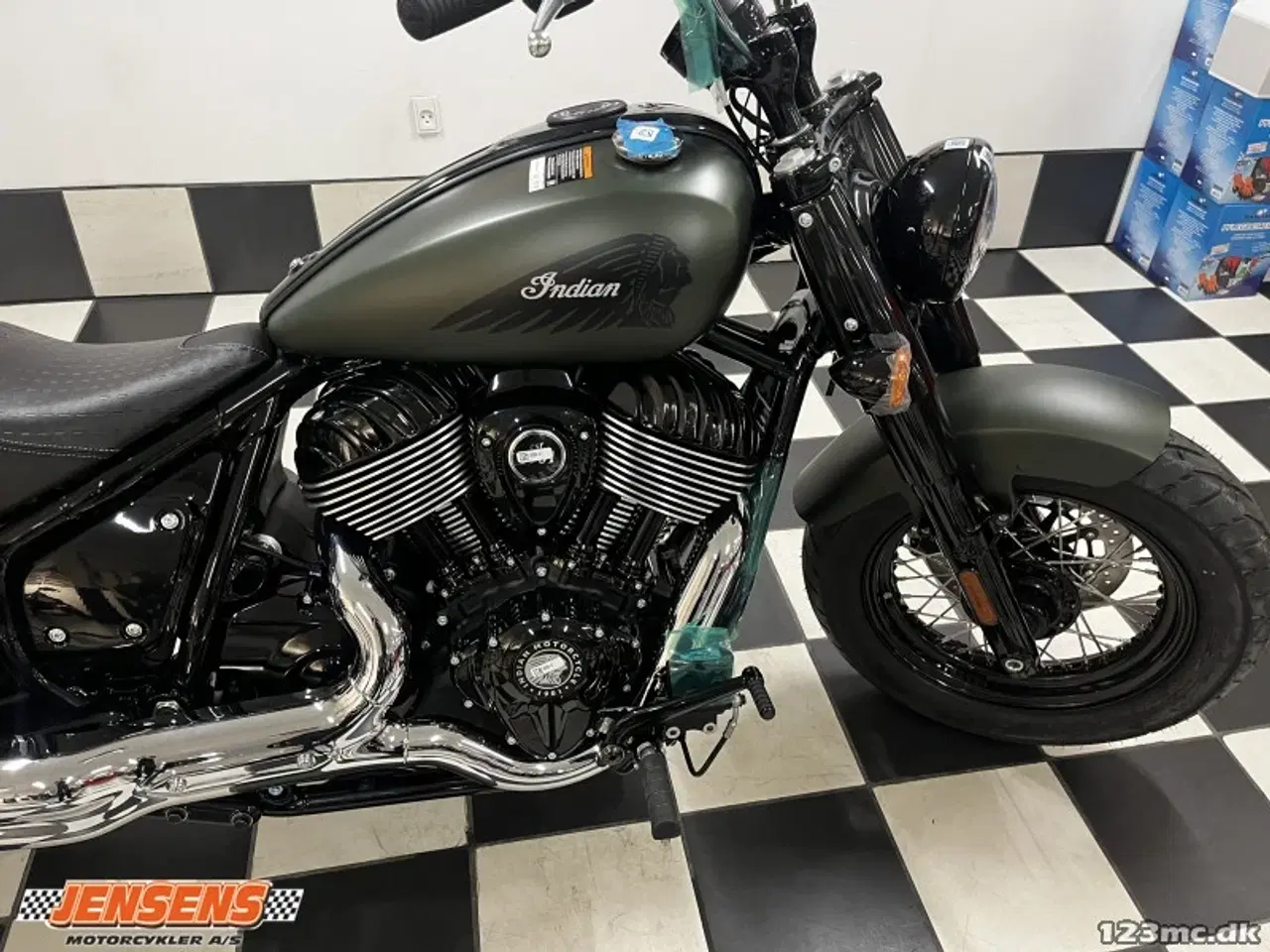Billede 9 - Indian Chief Bobber Dark Horse