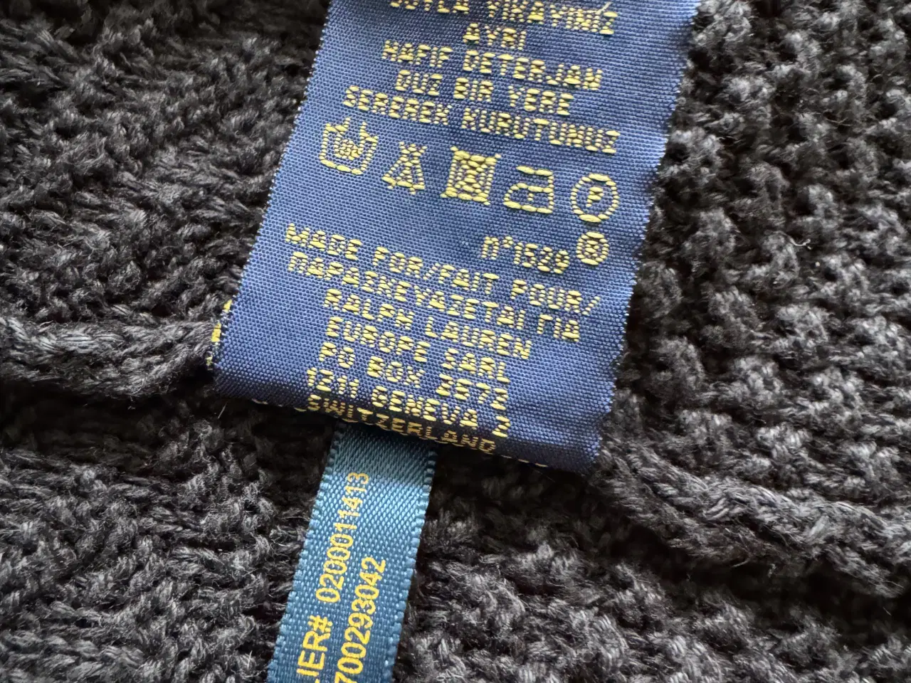 Billede 2 - Ralph Lauren Kabel-Strikkjole str. M 