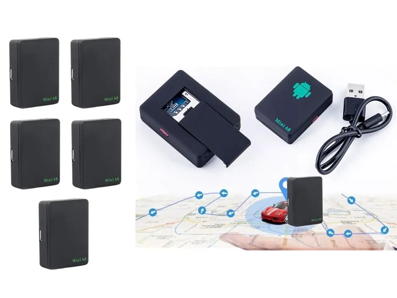 Billede 1 - 5 stk. GPS Tracker.
