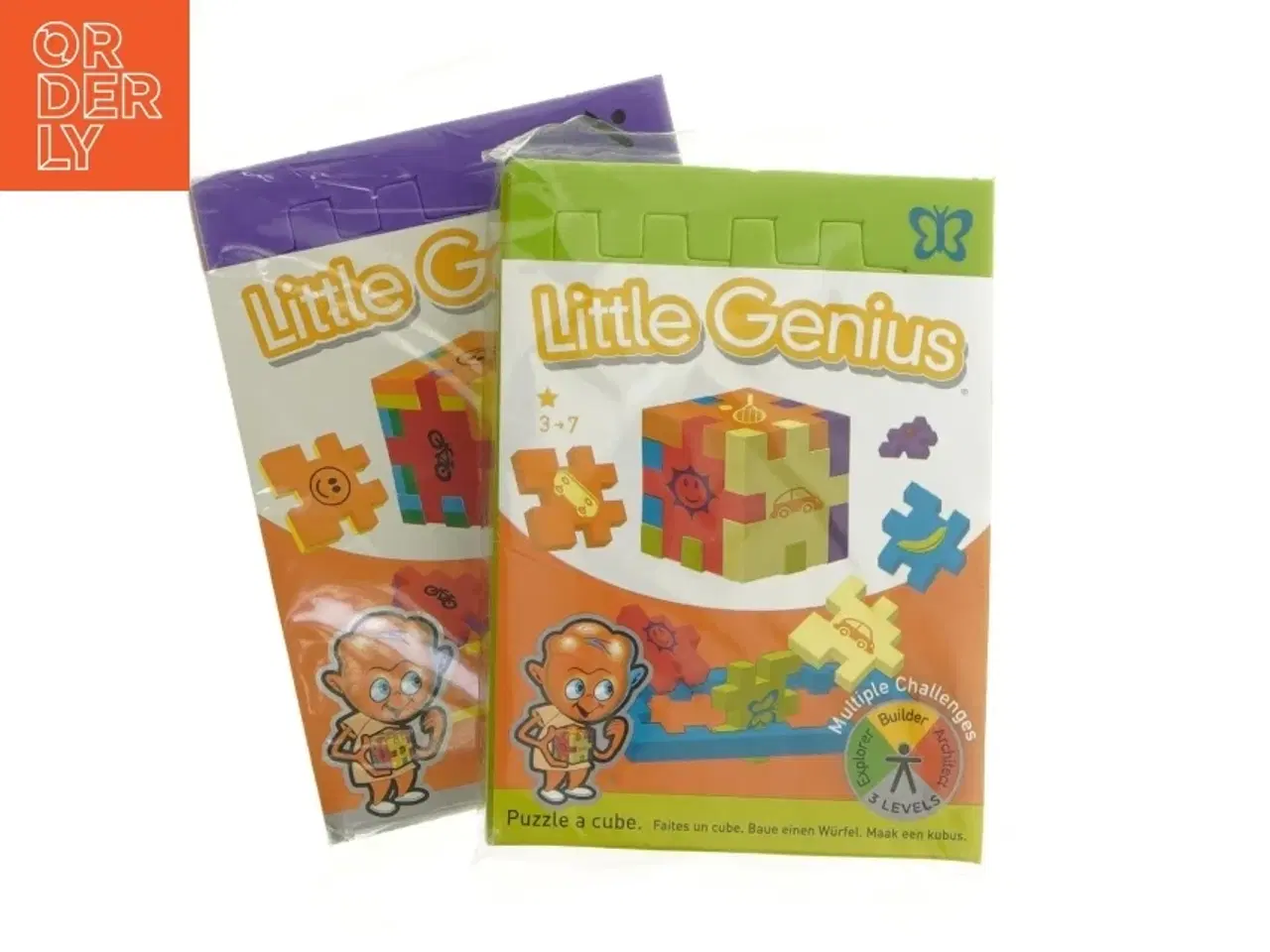 Billede 2 - Little Genius puslespilsæt fra Happy (str. 2 styk)