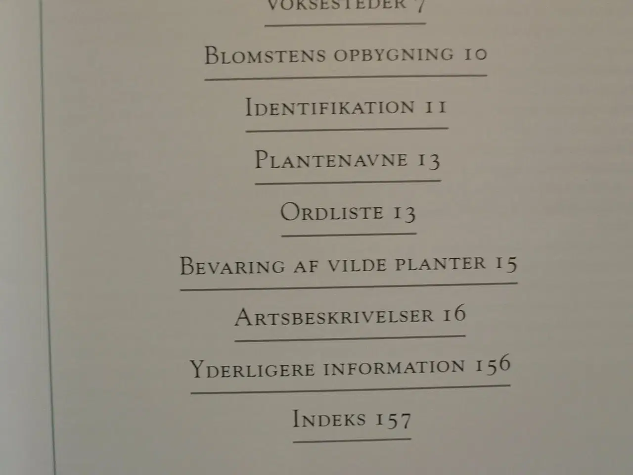 Billede 2 - en naturhåndbog til vilde blomster i danmark og no