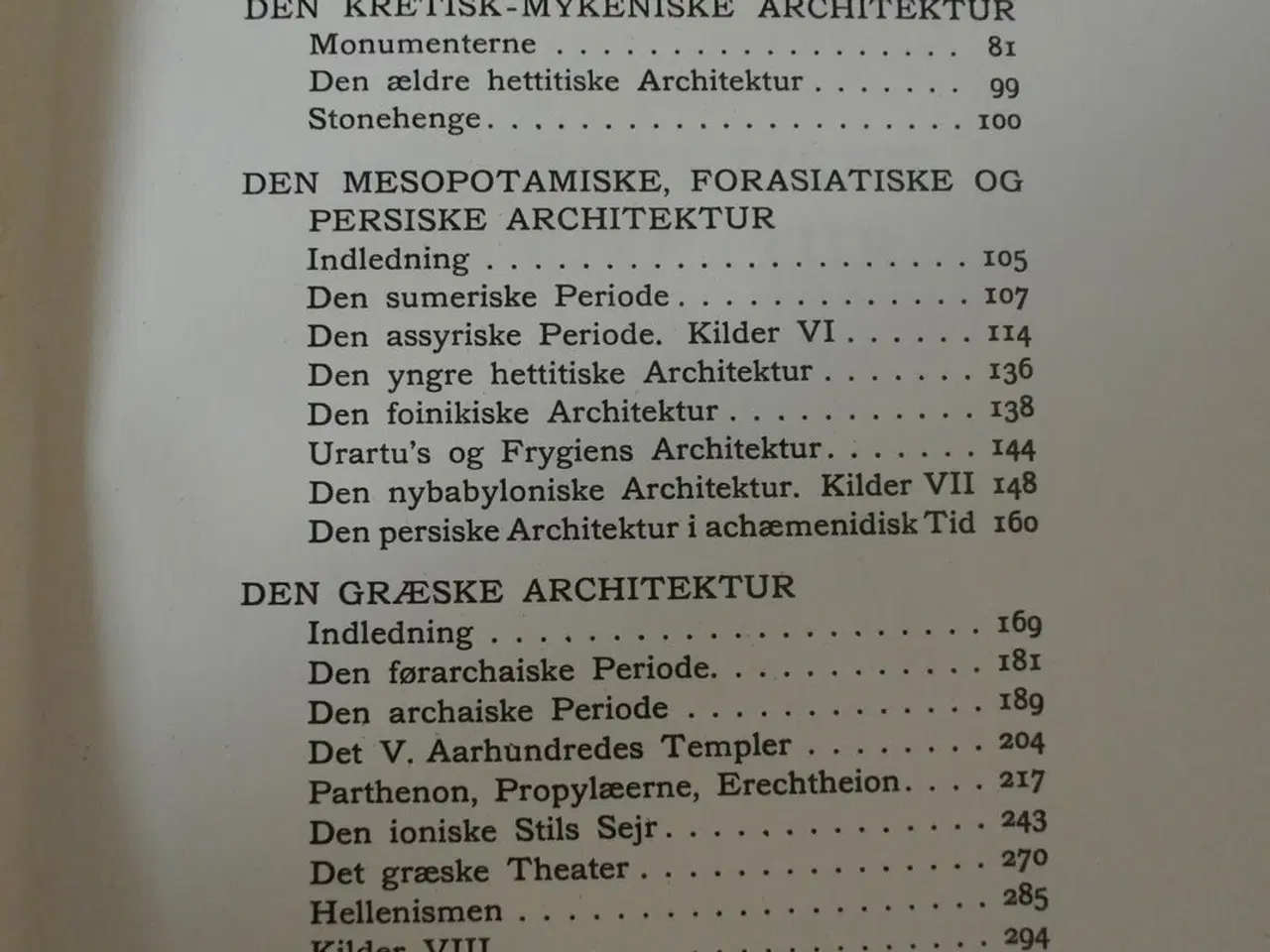 Billede 4 - architekturens historie 1-3. 1. oldtid. 2. middela