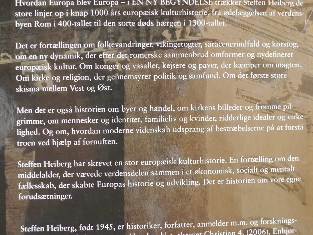 Billede 3 - en ny begyndelse - europas kulturhistorie i middel