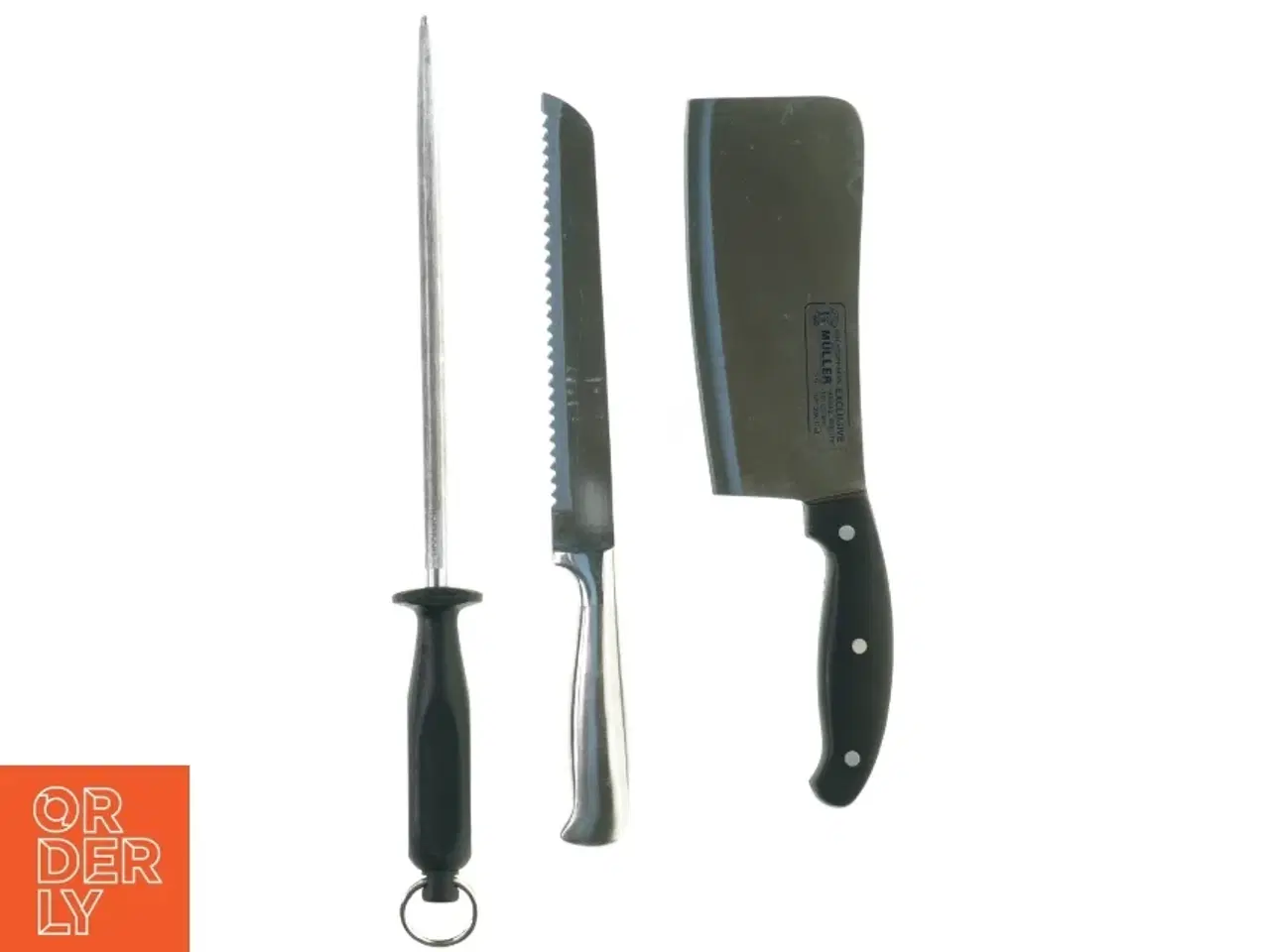 Billede 1 - Køkkenknive (str. Knive 32 cm)