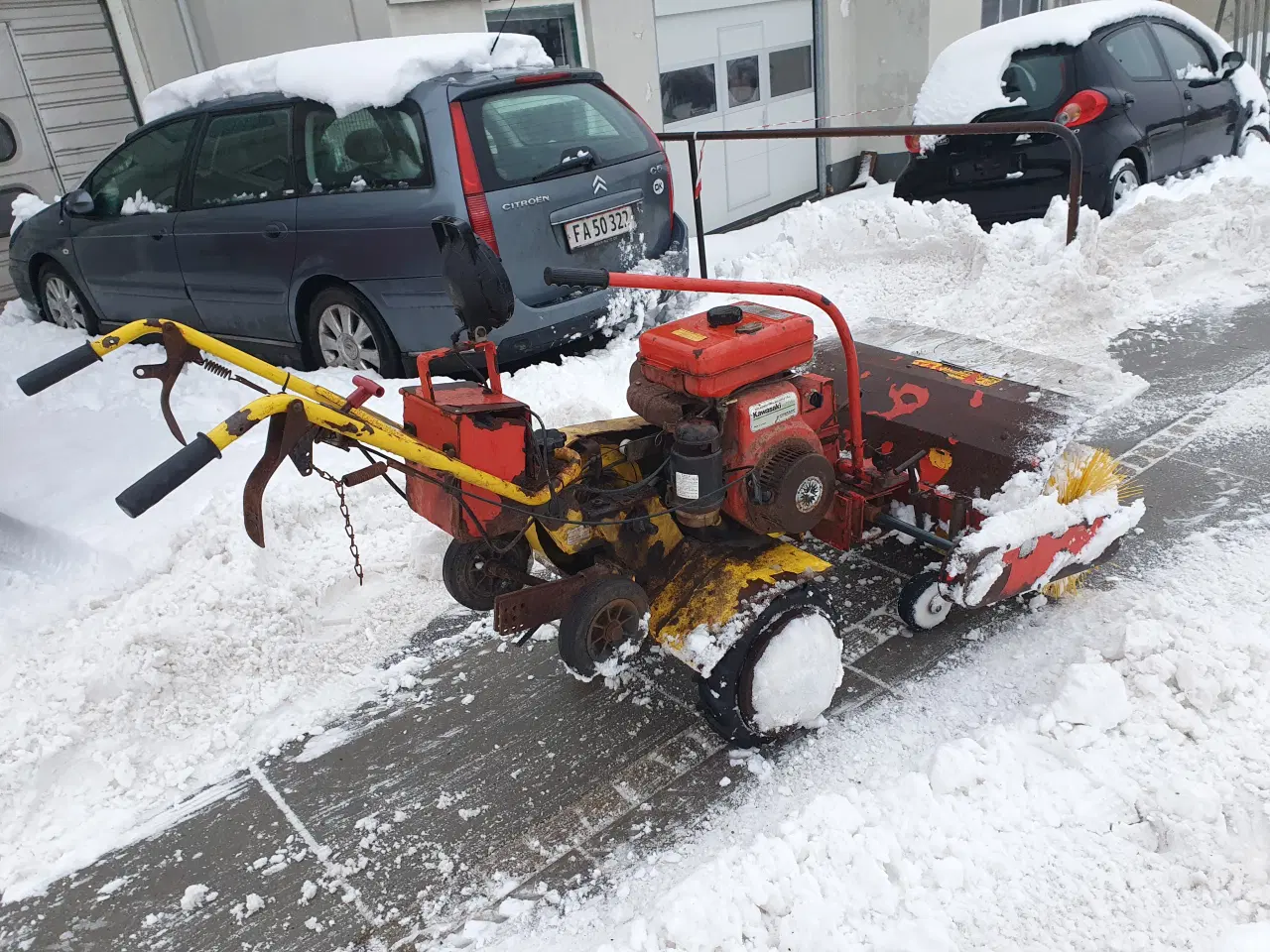 Billede 3 - Texas profi fejemaskine 7,5 hk. og 90 cm. kost