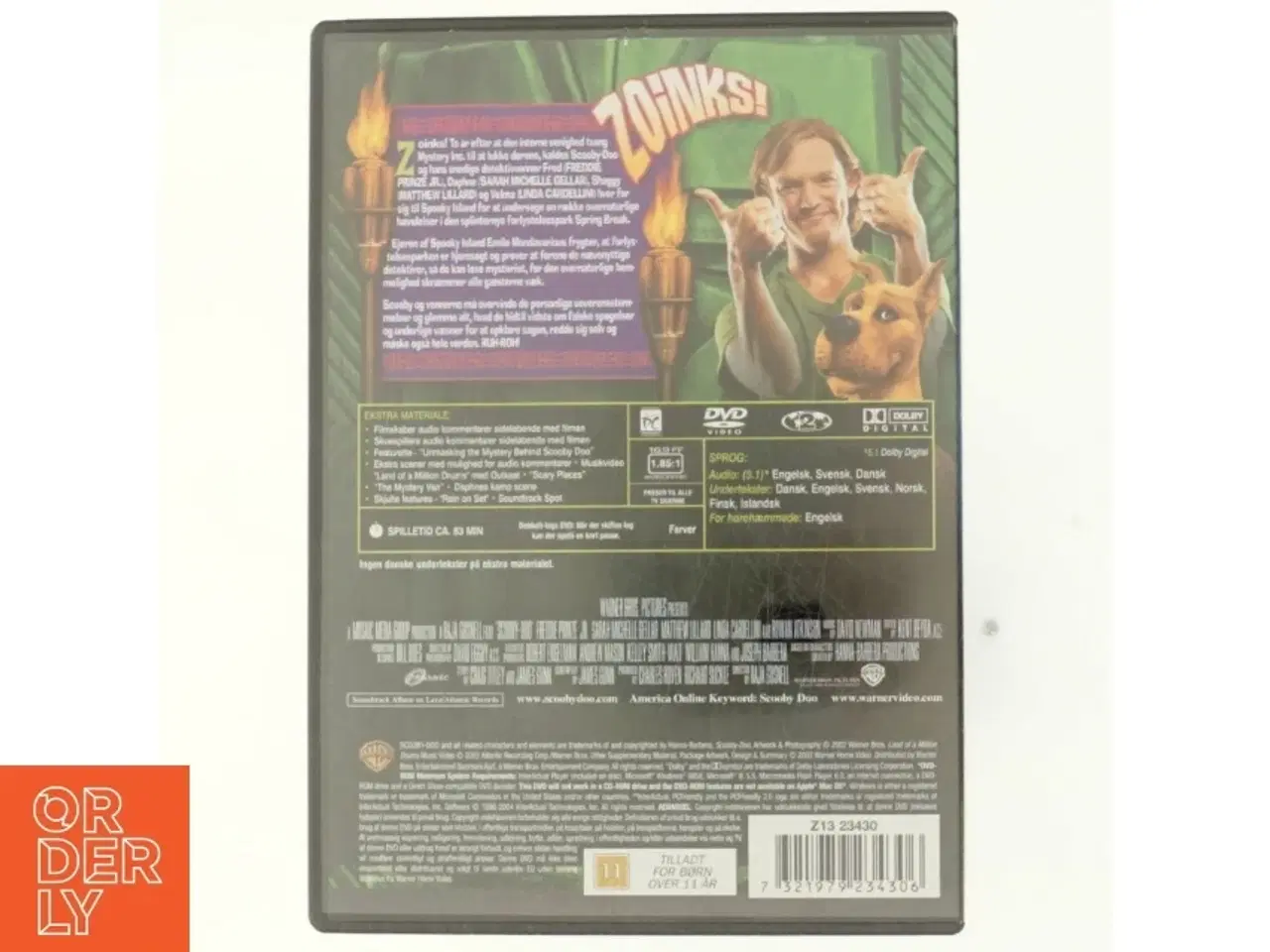 Billede 3 - Scooby-Doo The Movie DVD