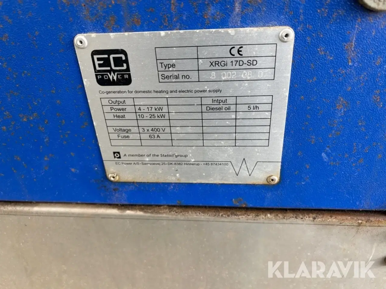 Billede 4 - Kraftvarmeanlæg XRGi 17D-SD XRGi 17D-SD