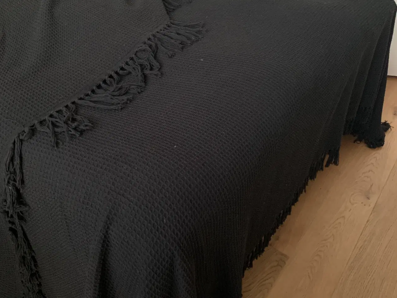 Billede 1 - Juna stort vaflet sengetæppe