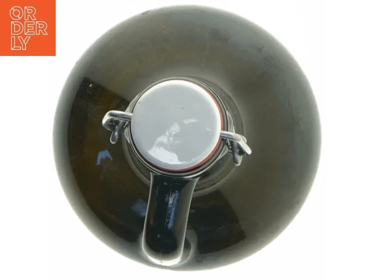 Billede 3 - Stor Nørrebro Bryghus ølflaske med patentlukning (str. 37 cm)