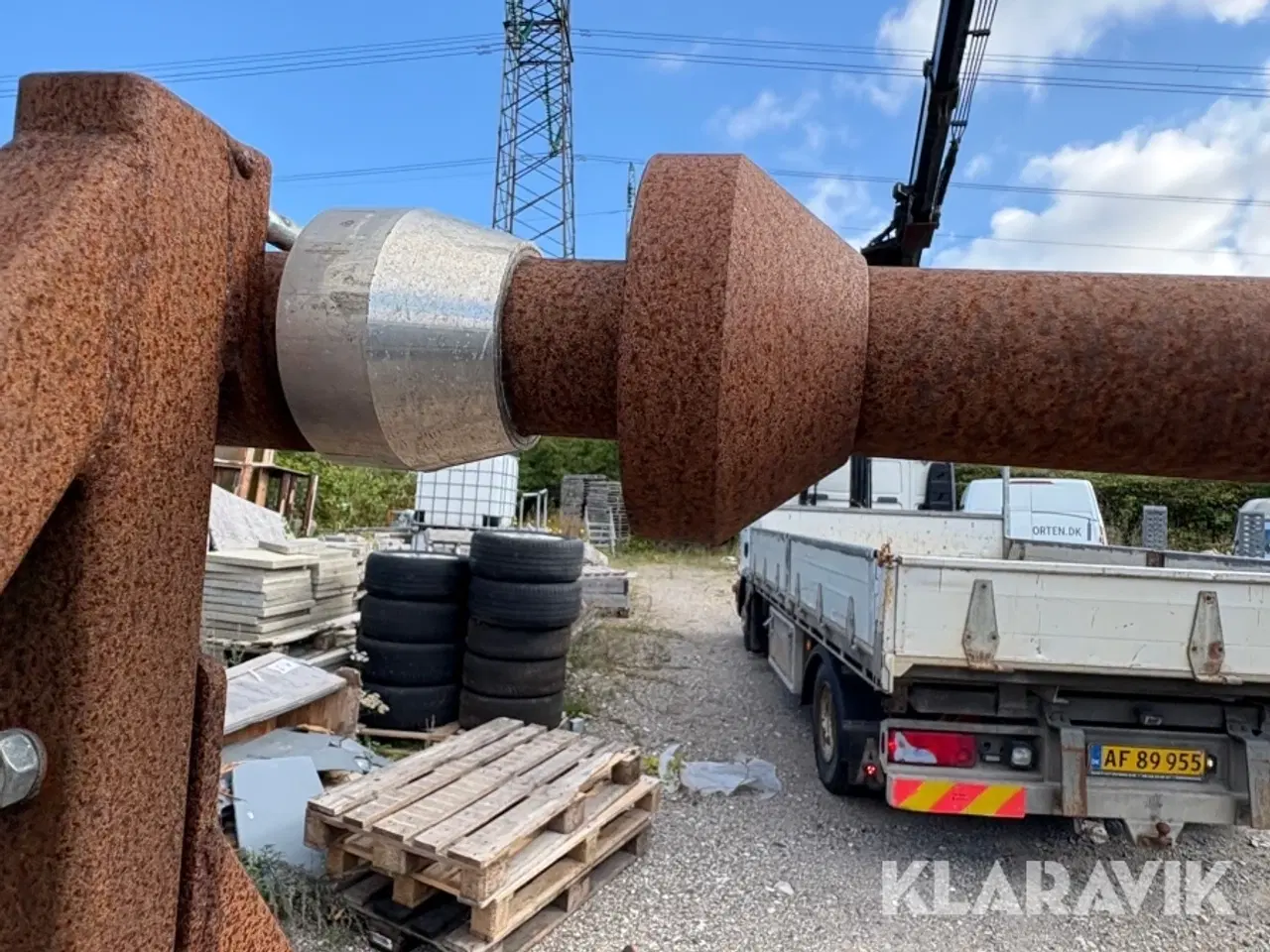 Billede 5 - Kabel rullestativ til trailer