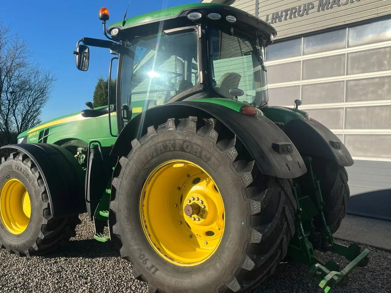 Billede 3 - John Deere 8370R Med frontlift og fuld servicehistorik