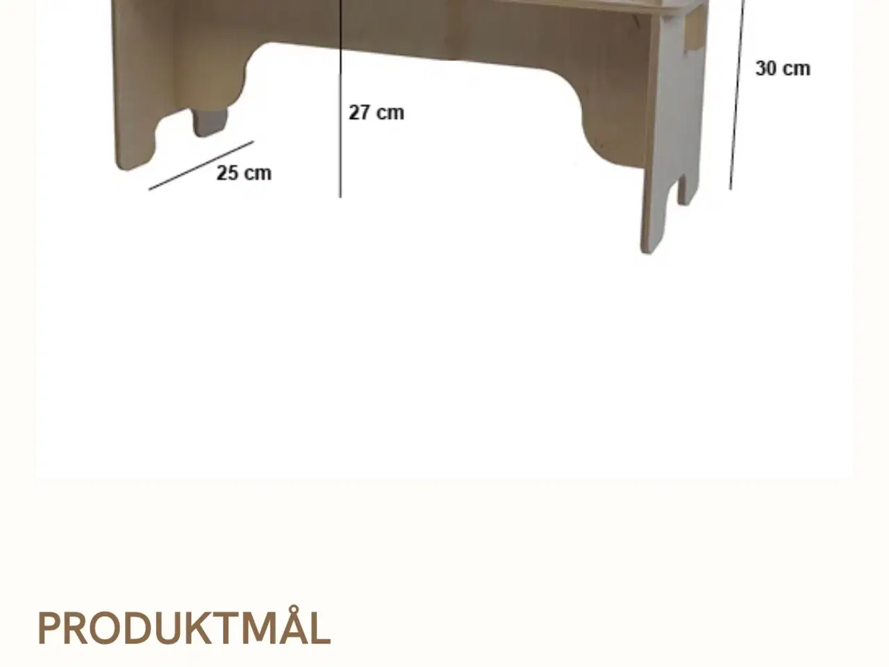 Billede 5 - Pixiform bord og bænk