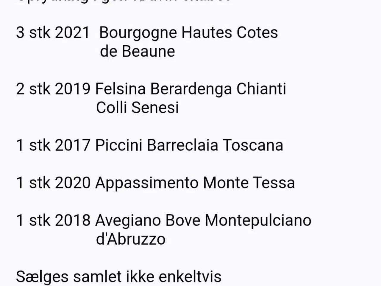 Billede 1 - Oprydning i rødvins skabet