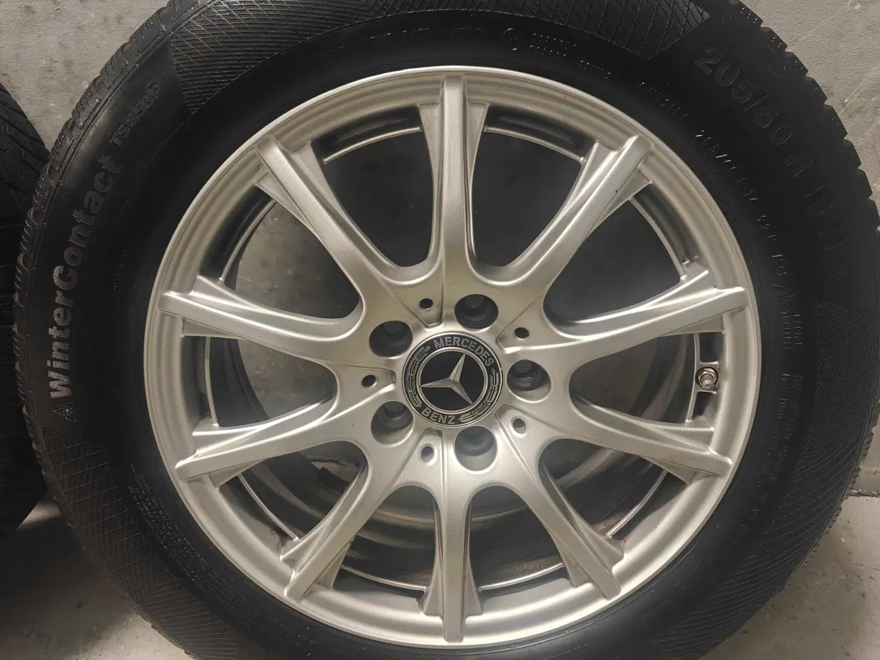 Billede 5 - Vinterdæk Org. Mercedes m. TMPS - 205/60R16