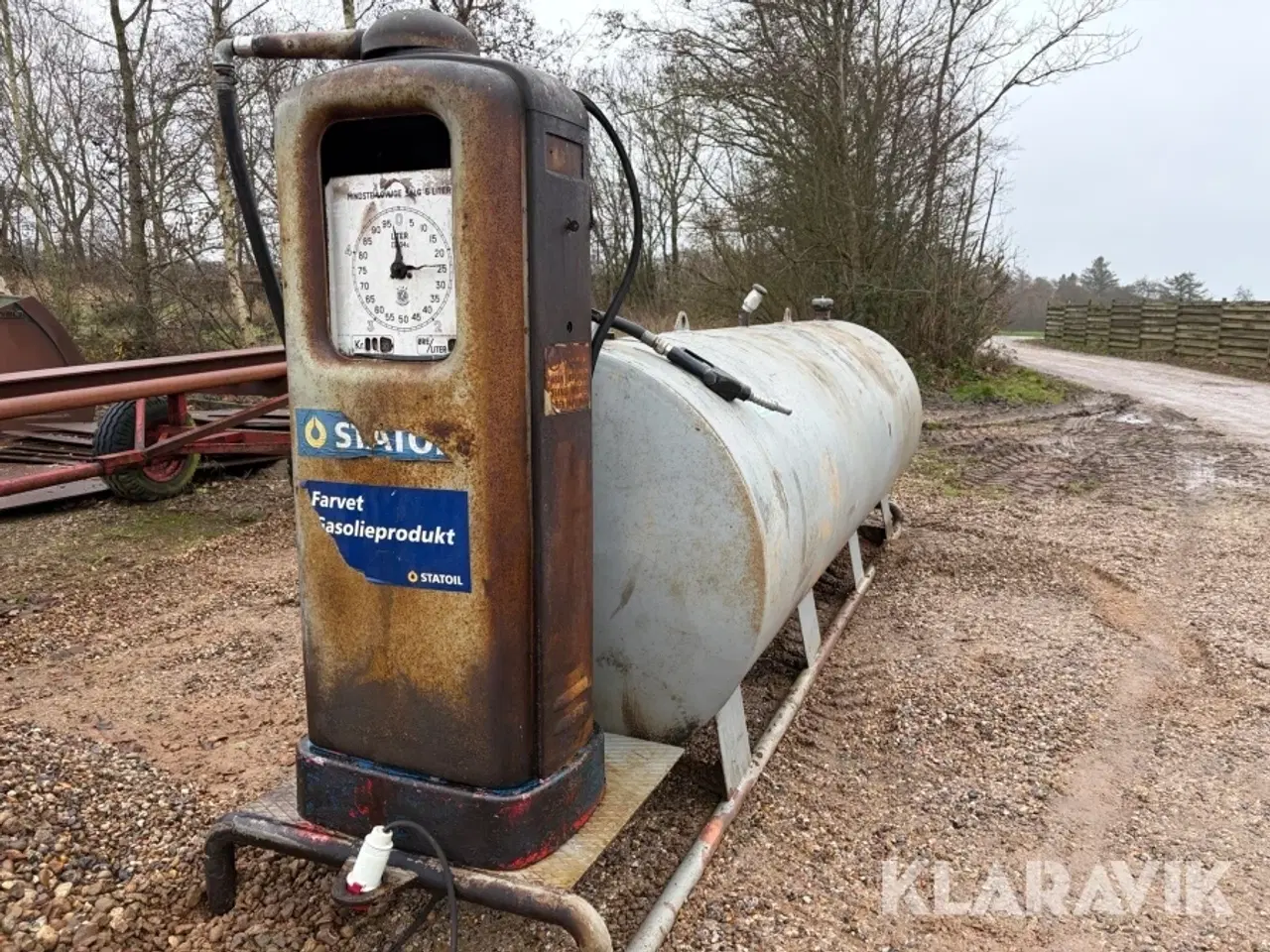 Billede 2 - Dieseltank med pumpe Herning Beholderfabrik