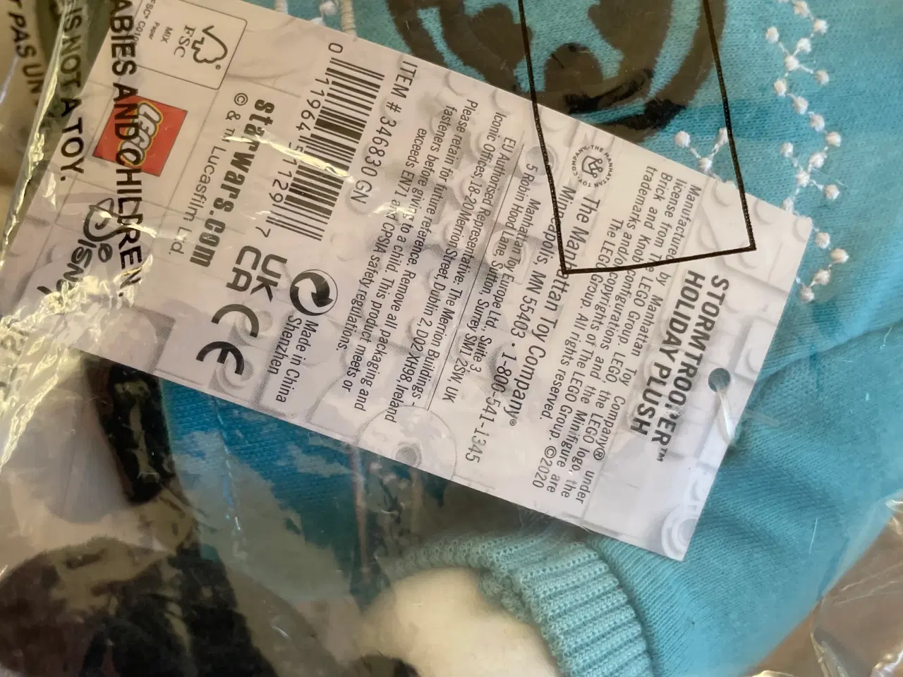 Billede 7 - Lego Star Wars plys figur. Pris/stk.