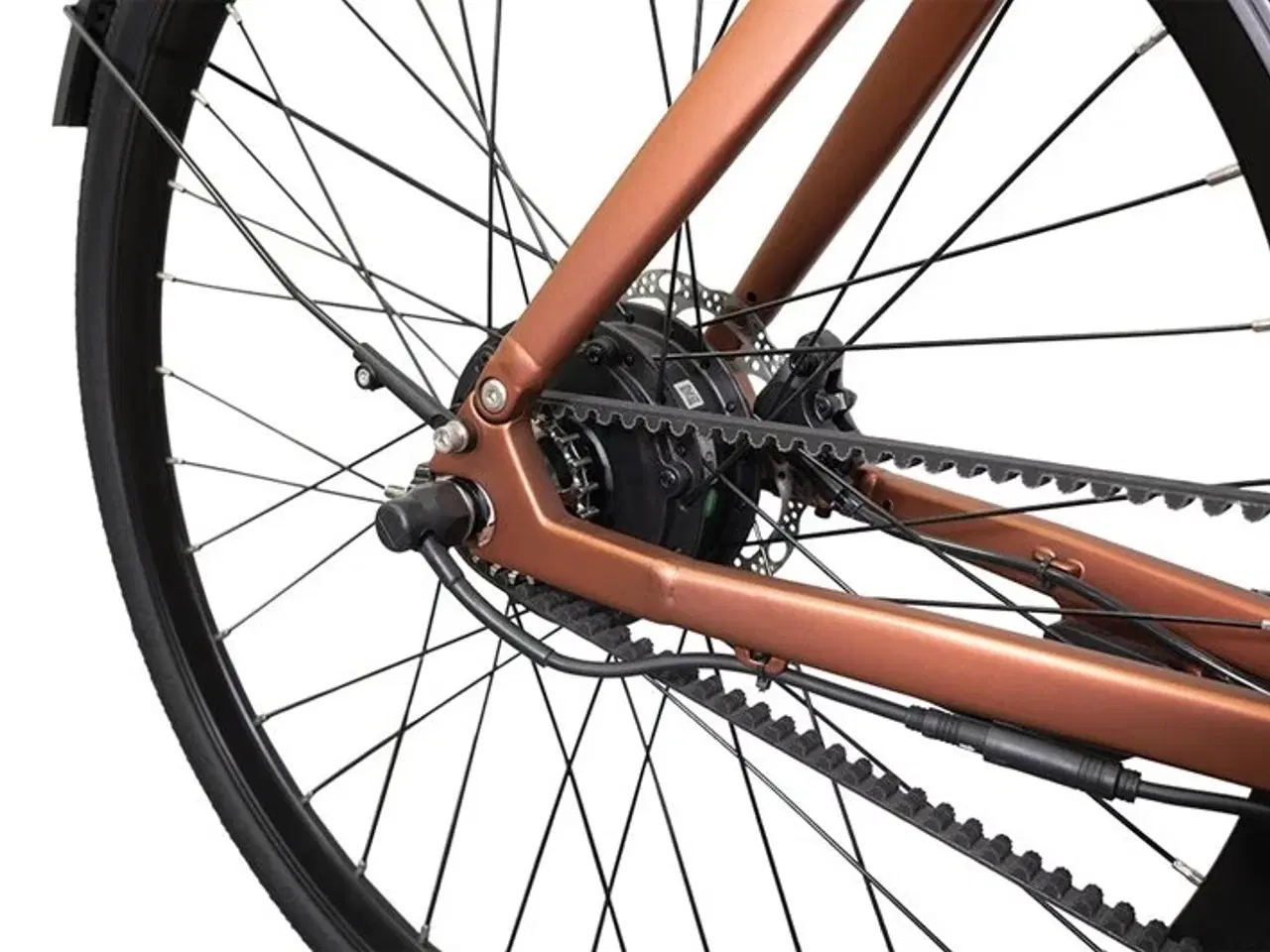Billede 5 - Lindebjerg 28'' Elcykel Street H 2.0 - Kobber