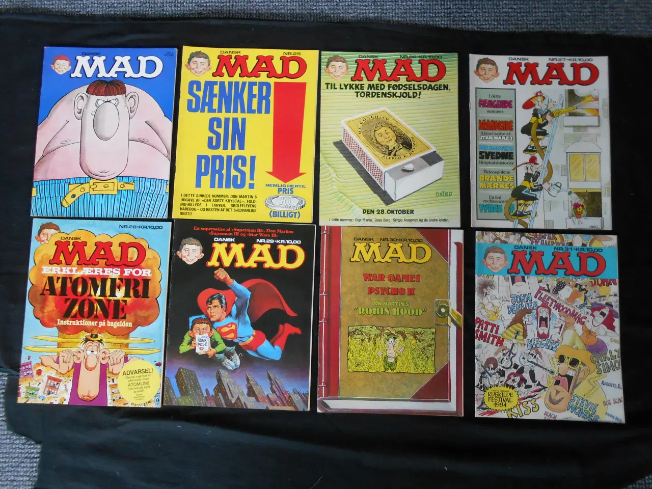 Billede 1 - Mad Magasin nr 8 , 25 ,26 ,27 ,28 ,29 ,30, 31