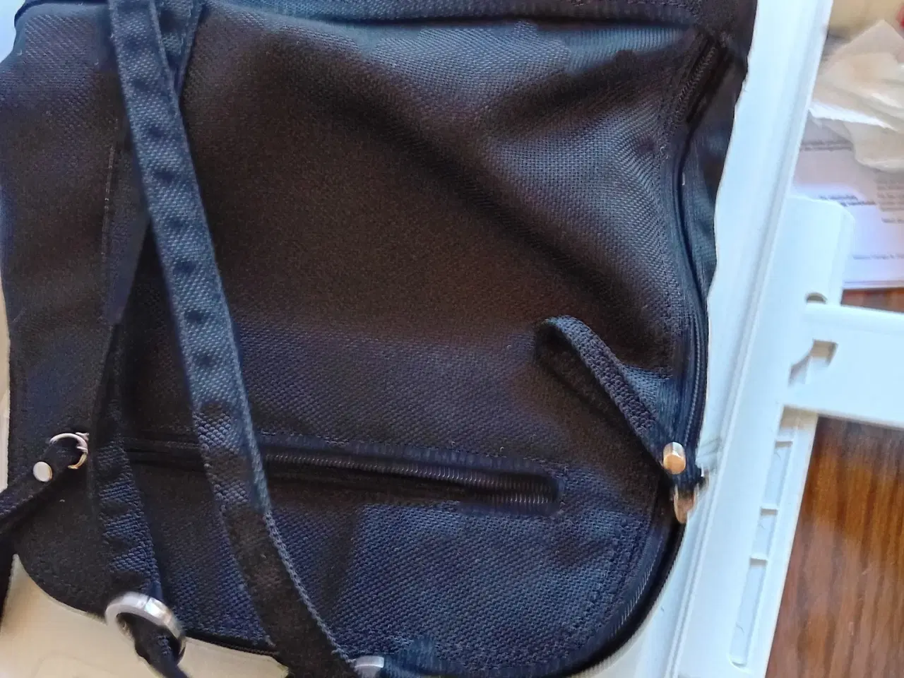 Billede 1 - Rygsæk af sort canvas