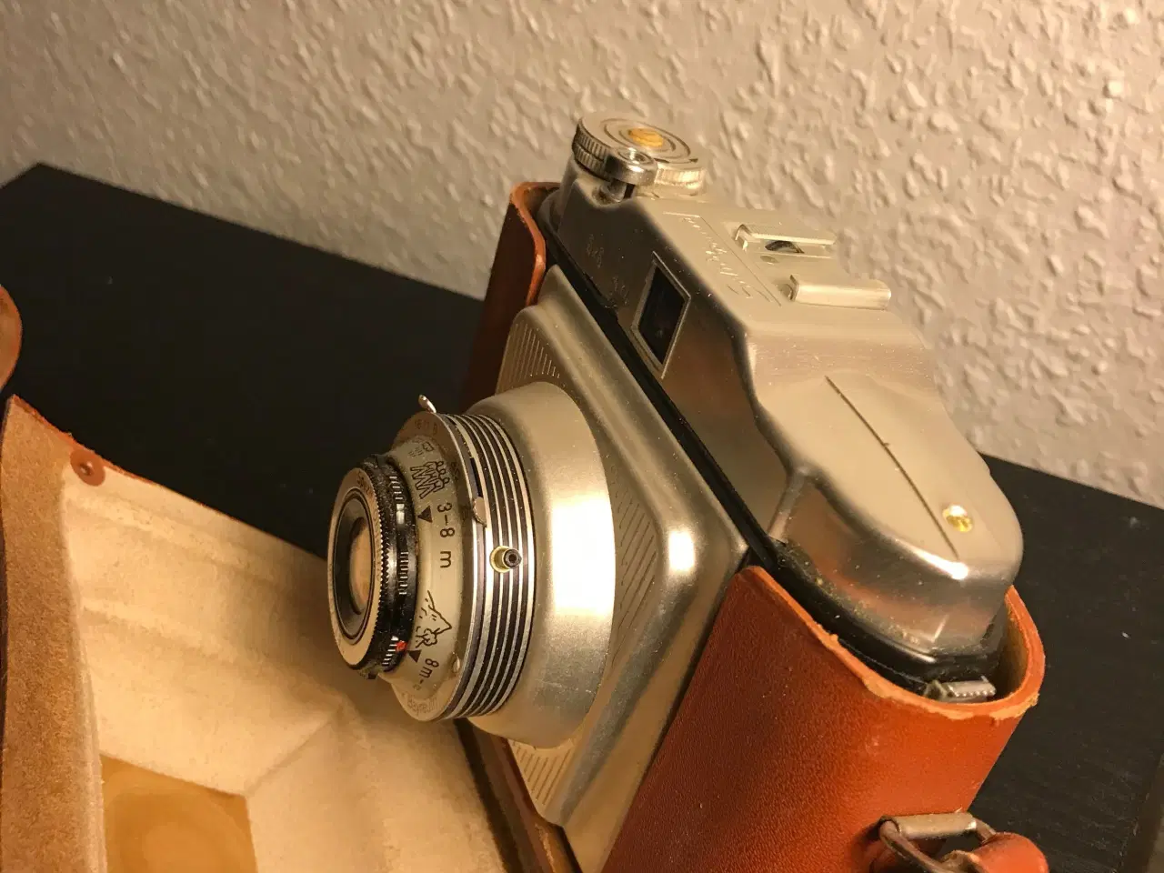 Billede 2 - Franka kamera med læder etui