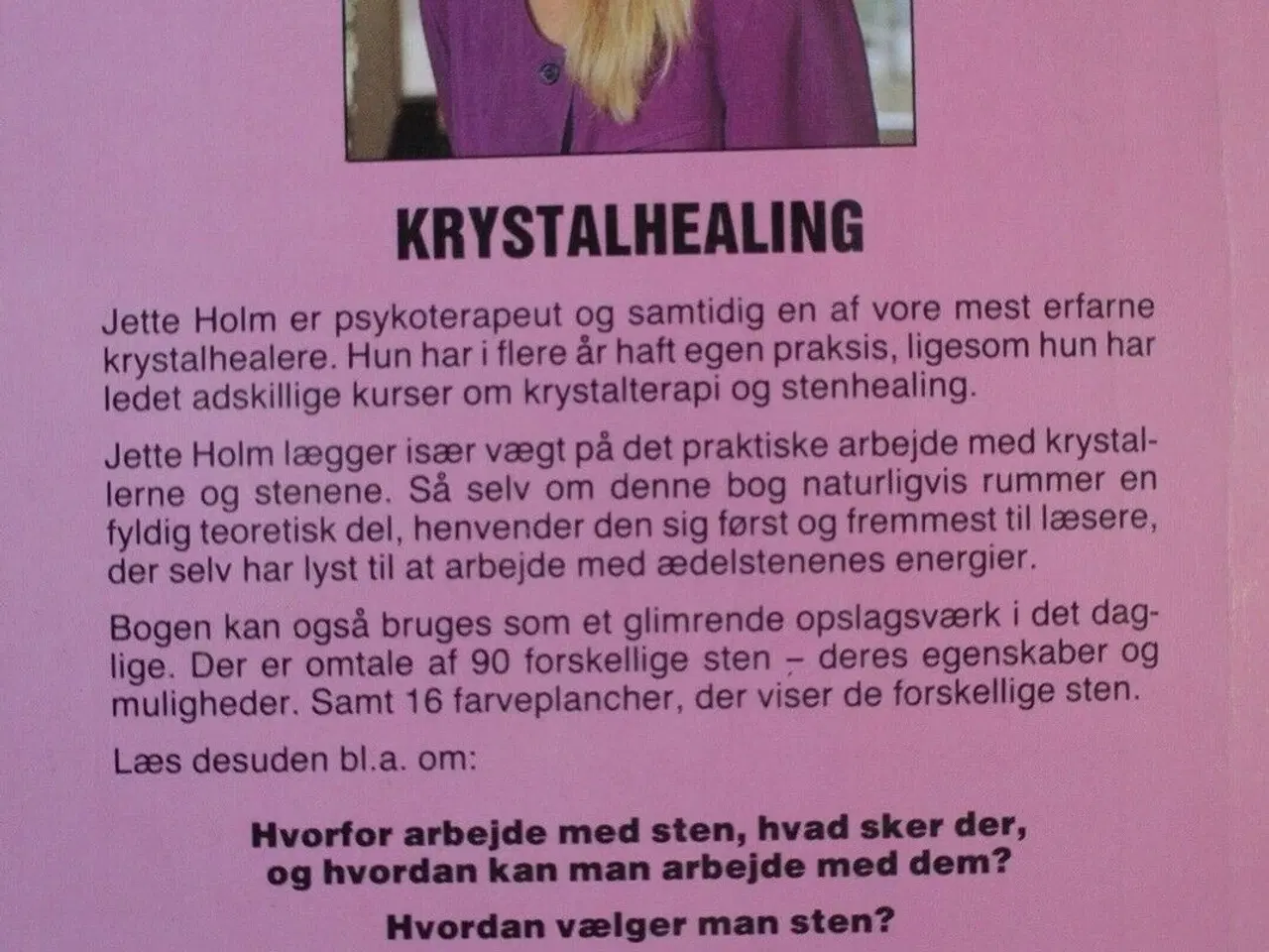 Billede 2 - krystaller og ædelsten i healing og terapi, af jet
