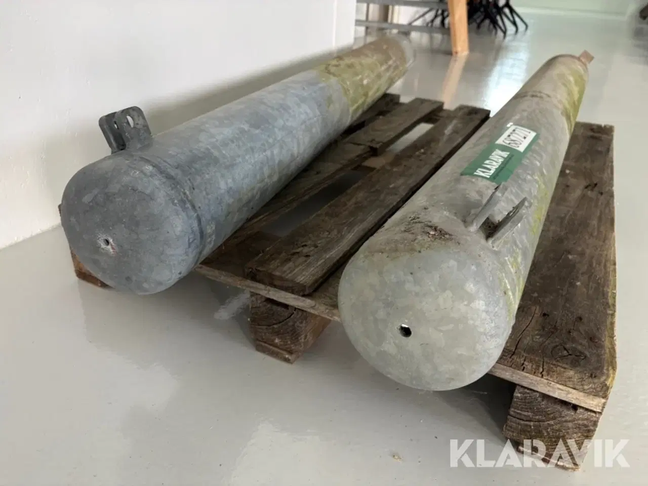 Billede 8 - Galvaniserede stolper 2 styk